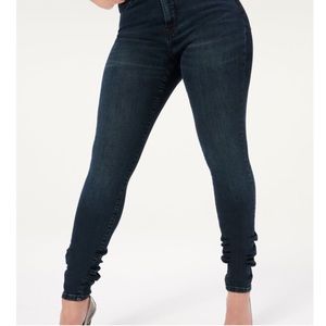 Express stacked skinny jeans sz 6